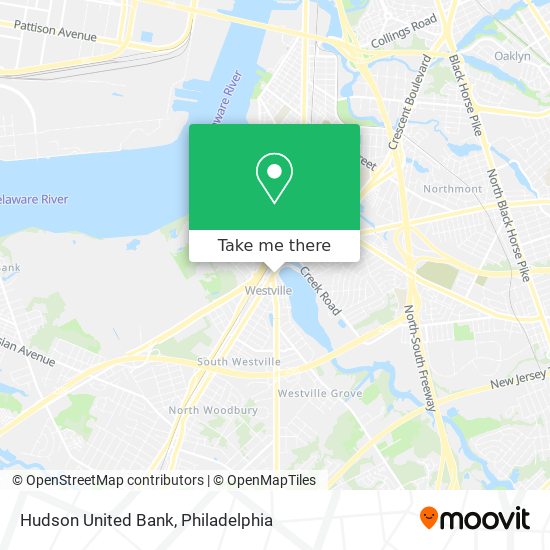 Mapa de Hudson United Bank