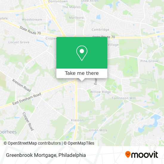 Greenbrook Mortgage map