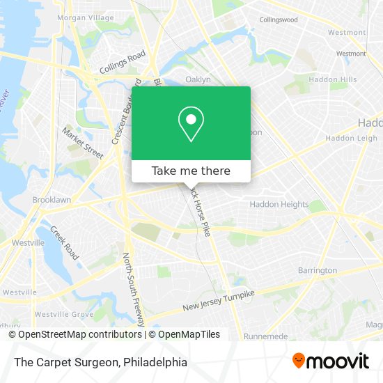 The Carpet Surgeon map
