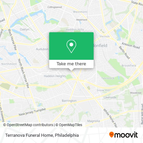 Mapa de Terranova Funeral Home