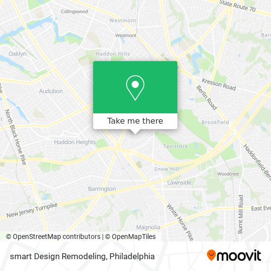 Mapa de smart Design Remodeling