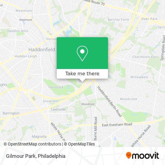 Mapa de Gilmour Park