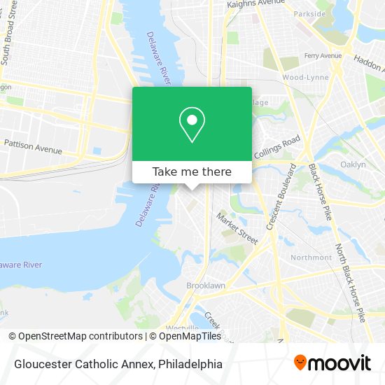 Mapa de Gloucester Catholic Annex