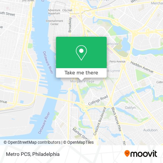 Metro PCS map