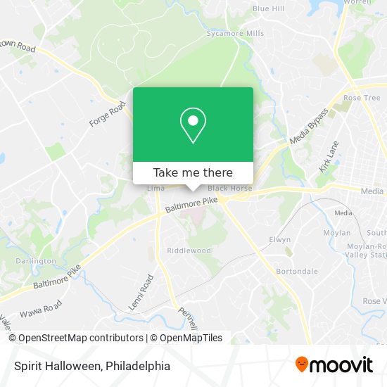 Spirit Halloween map