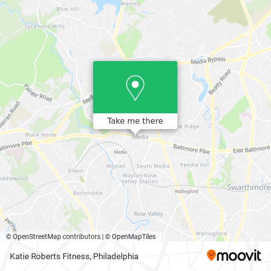 Katie Roberts Fitness map