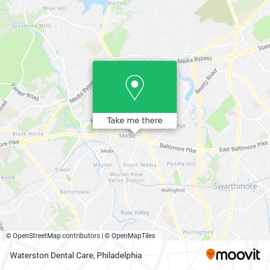 Mapa de Waterston Dental Care