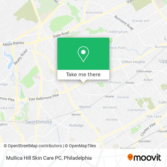 Mapa de Mullica Hill Skin Care PC