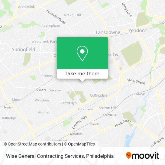 Wise General Contracting Services map