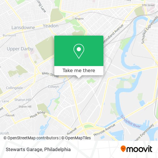 Stewarts Garage map