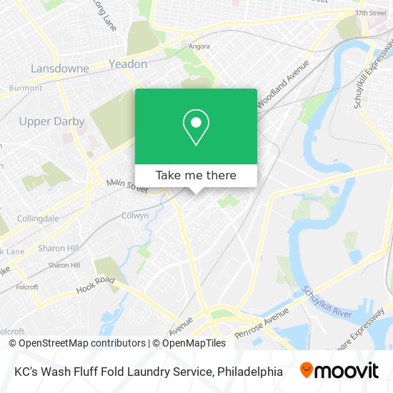 KC's Wash Fluff Fold Laundry Service map