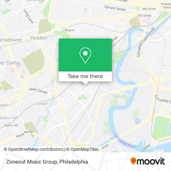 Mapa de Zoneout Music Group