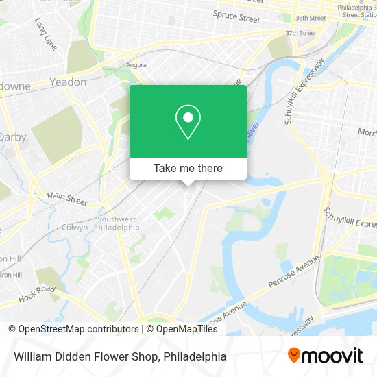 William Didden Flower Shop map