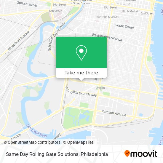 Same Day Rolling Gate Solutions map