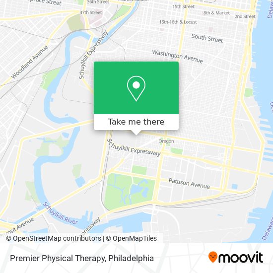 Mapa de Premier Physical Therapy