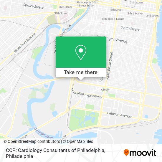 Mapa de CCP: Cardiology Consultants of Philadelphia