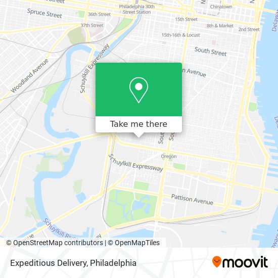 Expeditious Delivery map