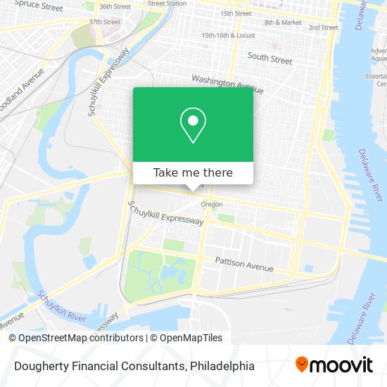 Dougherty Financial Consultants map