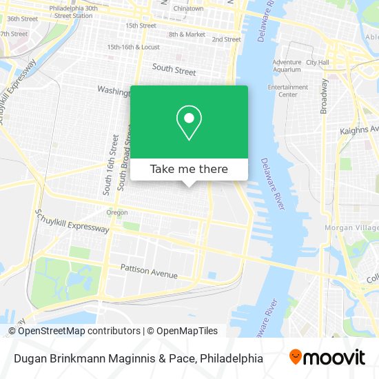Mapa de Dugan Brinkmann Maginnis & Pace