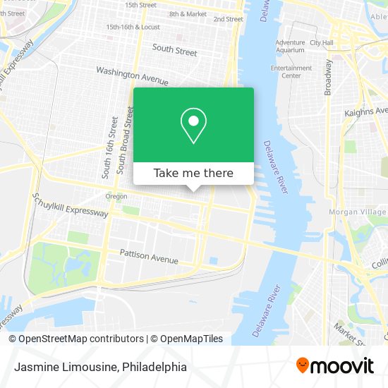 Jasmine Limousine map