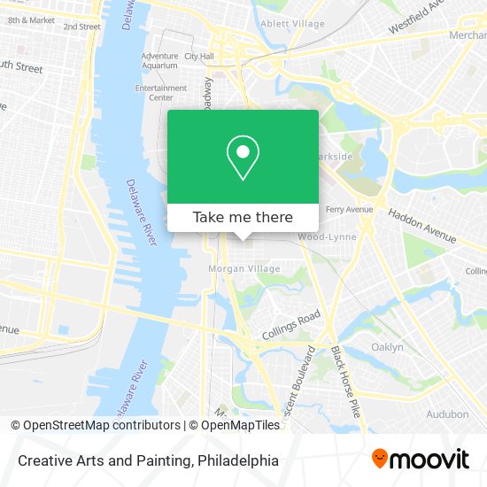 Creative Arts and Painting map