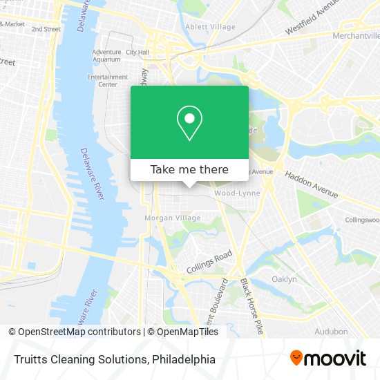 Truitts Cleaning Solutions map