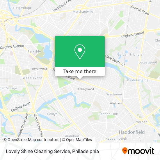 Mapa de Lovely Shine Cleaning Service