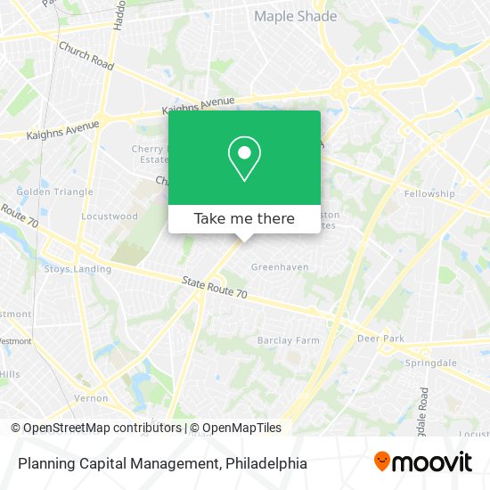 Mapa de Planning Capital Management