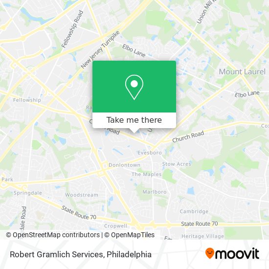 Mapa de Robert Gramlich Services