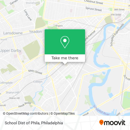 Mapa de School Dist of Phila