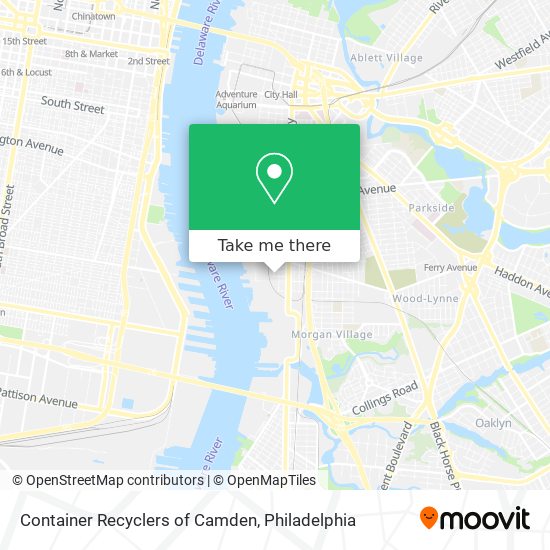 Mapa de Container Recyclers of Camden