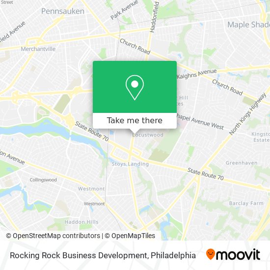 Rocking Rock Business Development map