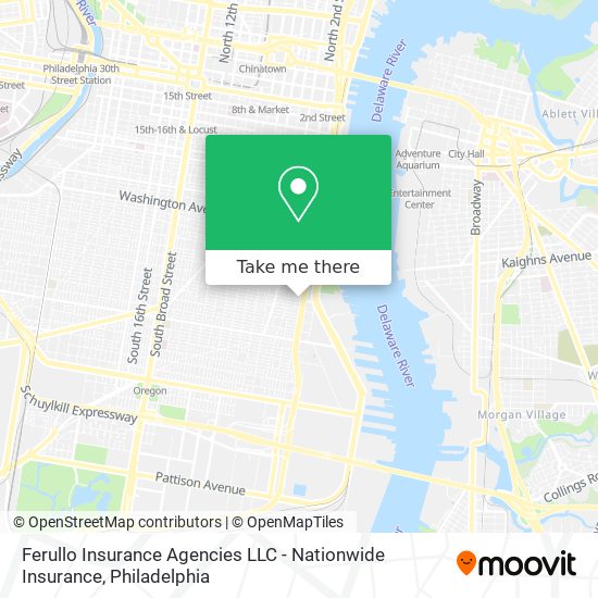 Ferullo Insurance Agencies LLC - Nationwide Insurance map