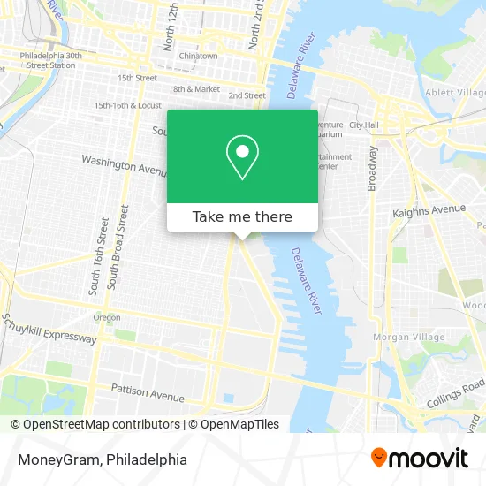 MoneyGram map