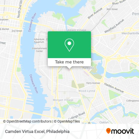 Camden Virtua Excel map
