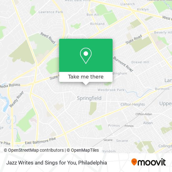 Jazz Writes and Sings for You map