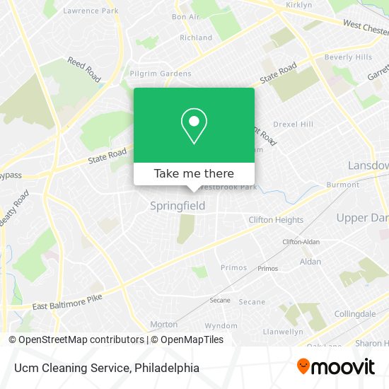 Ucm Cleaning Service map