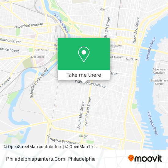 Mapa de Philadelphiapainters.Com
