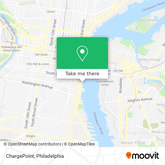 ChargePoint map