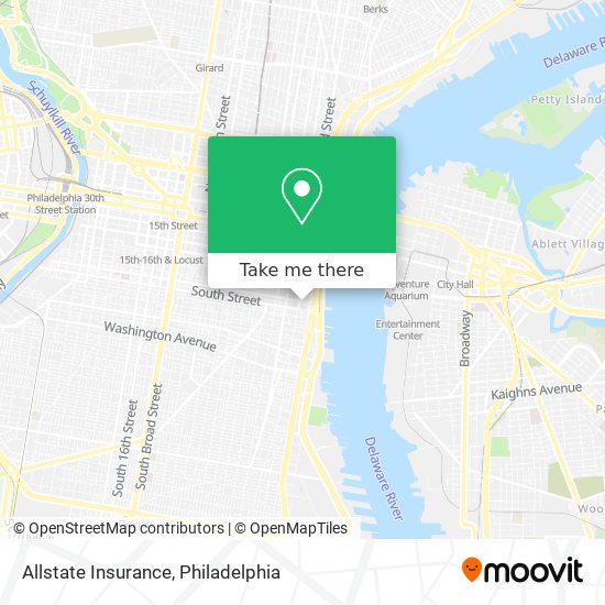 Allstate Insurance map