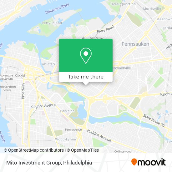 Mapa de Mito Investment Group