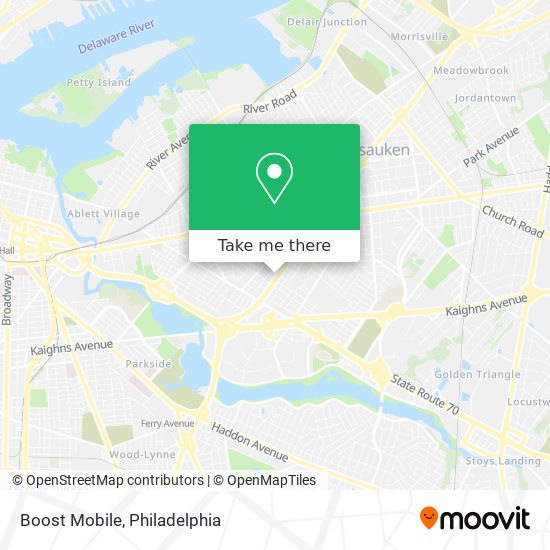 Boost Mobile map