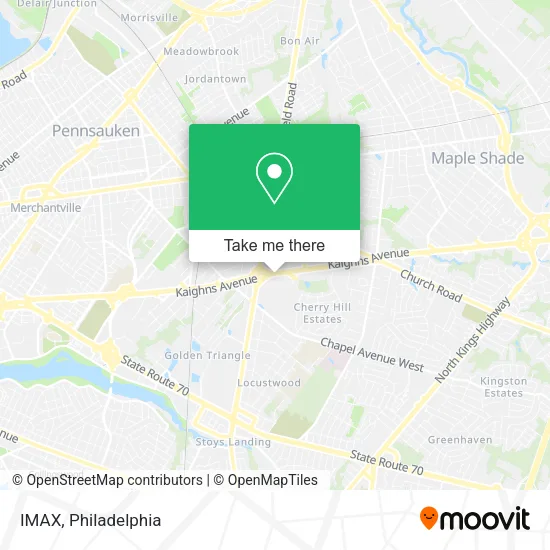 IMAX map