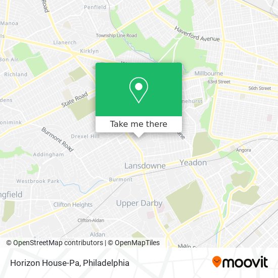 Horizon House-Pa map