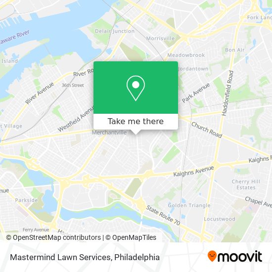Mastermind Lawn Services map
