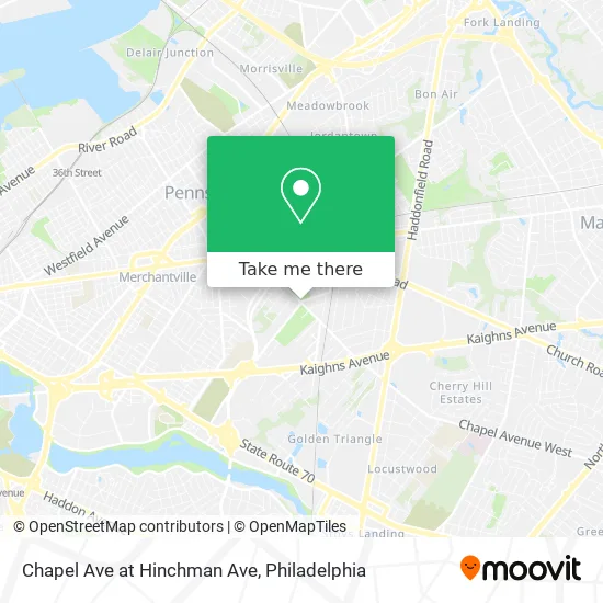 Mapa de Chapel Ave at Hinchman Ave