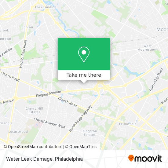 Water Leak Damage map