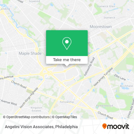 Angelini Vision Associates map