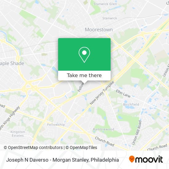 Joseph N Daverso - Morgan Stanley map