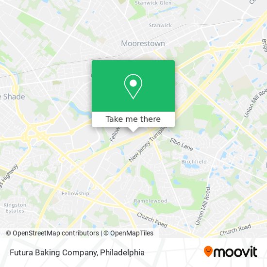 Mapa de Futura Baking Company